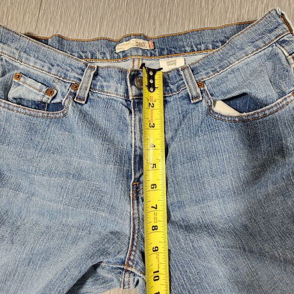 Vintage Levis 505 Jeans Womens Size 8 M (32x32) Y2K Mid Rise Straight Leg - Picture 11 of 11
